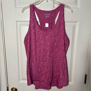 Southern Tide Heathered Pink Racerback Tank